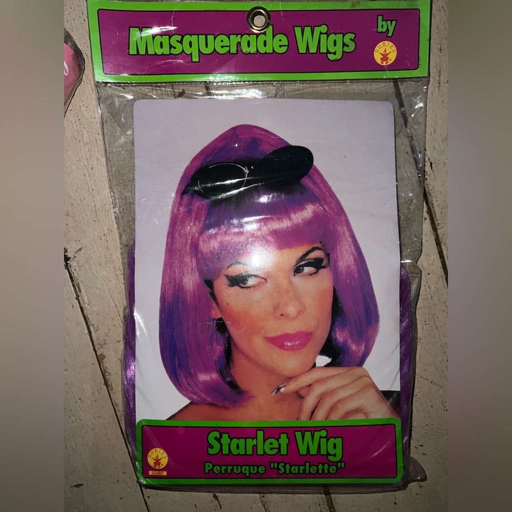 Masquerade Starlet Wig in Vibrant Purple
